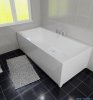 Riho Lusso wanna prostokątna 190x90cm nogi+syfon B037001005/207095/19975